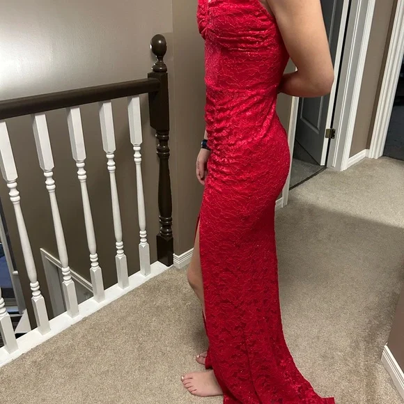 Red Prom Dress - Picture 3 of 5